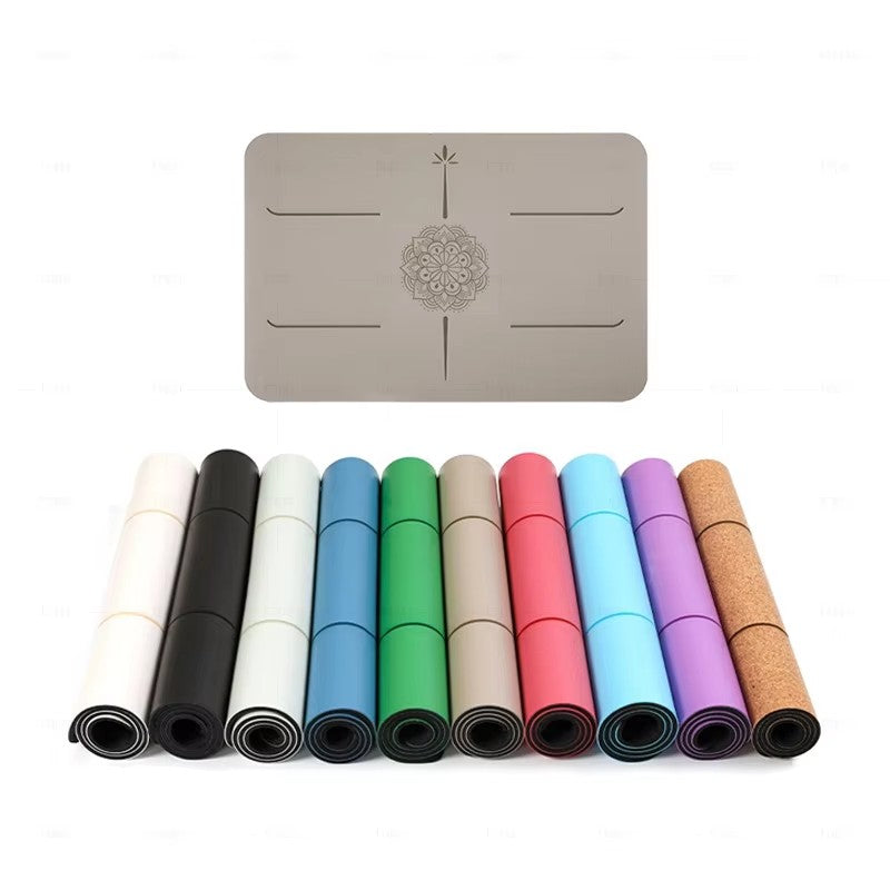 Handstand PU Rubber Yoga Mat High Quality Natural Rubber ECO Friendly Handstand Mat Custom Service