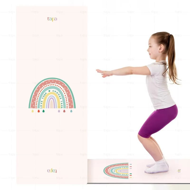 Wholesale Kids Yoga Mat Small Size Eco Friendly Non Slip Suede Rubber Yoga Mat for Kids