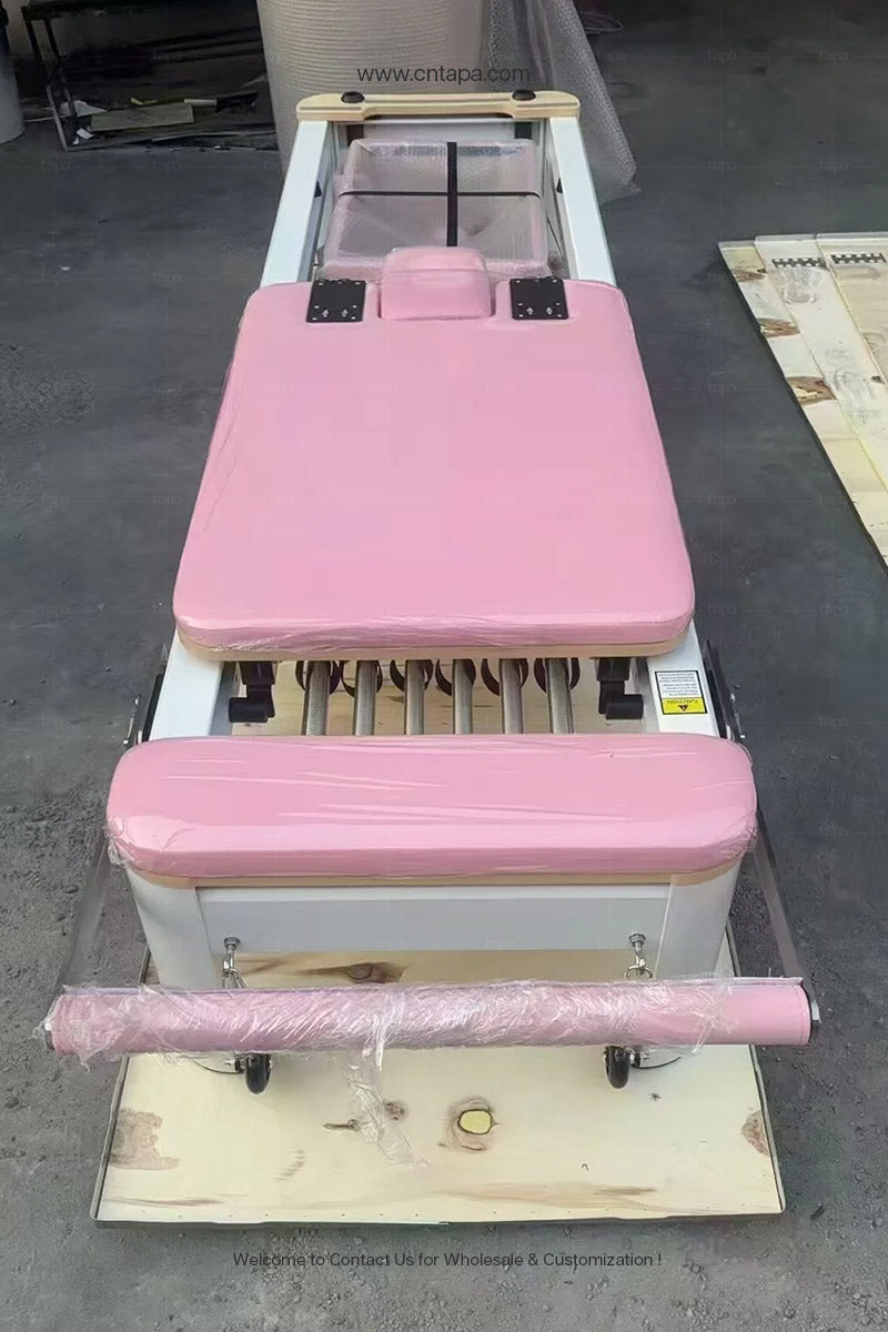 cntapa - Pilates Reformer White Aluminum