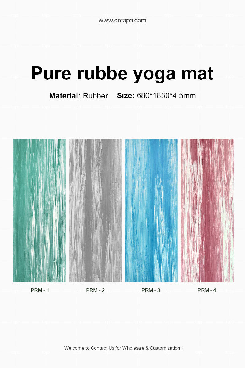 cntapa - Pure rubber yoga mat 4.5mm
