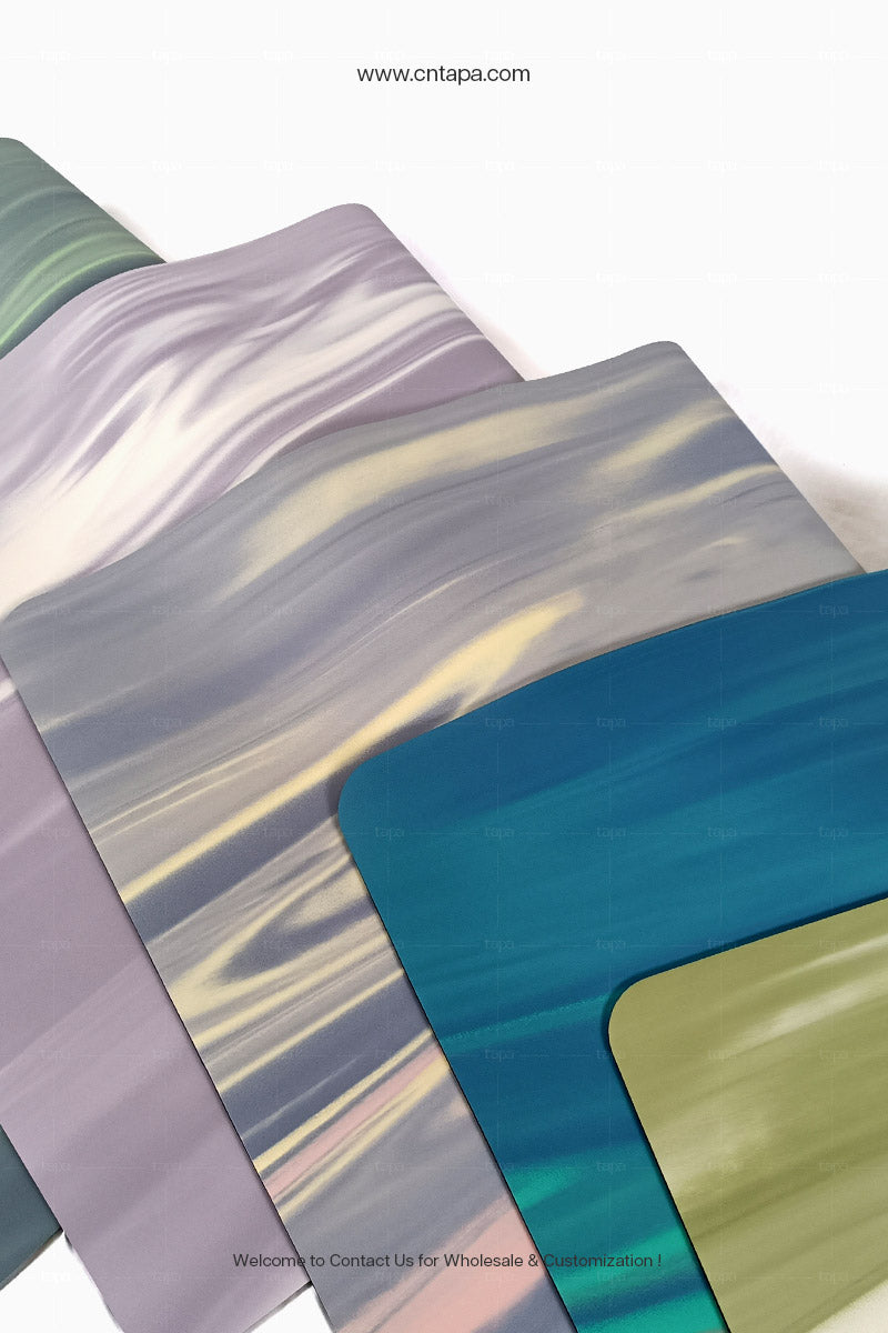 cntapa - Contrast color yoga mat