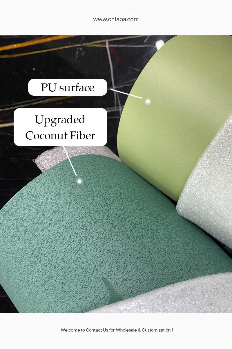 cntapa - Coconut Fiber PU Yoga Mat