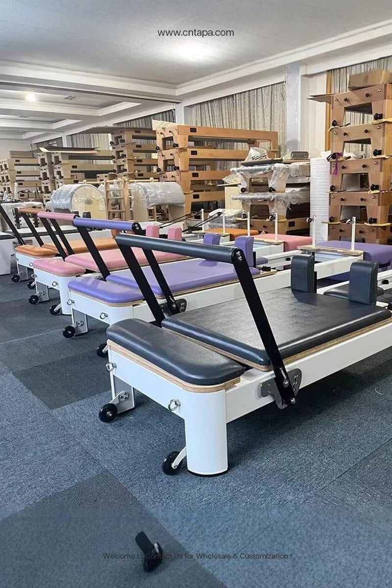 cntapa - Pilates Reformer White Aluminum