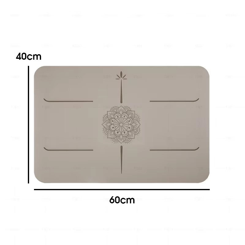Handstand PU Rubber Yoga Mat High Quality Natural Rubber ECO Friendly Handstand Mat Custom Service
