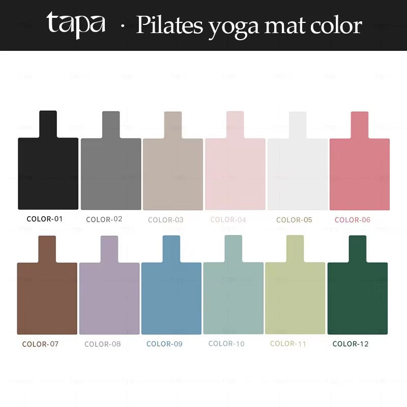 Pilates Reformer Custom Service Non Slip Natural Rubber Pu Suede Pilates Yoga Mat