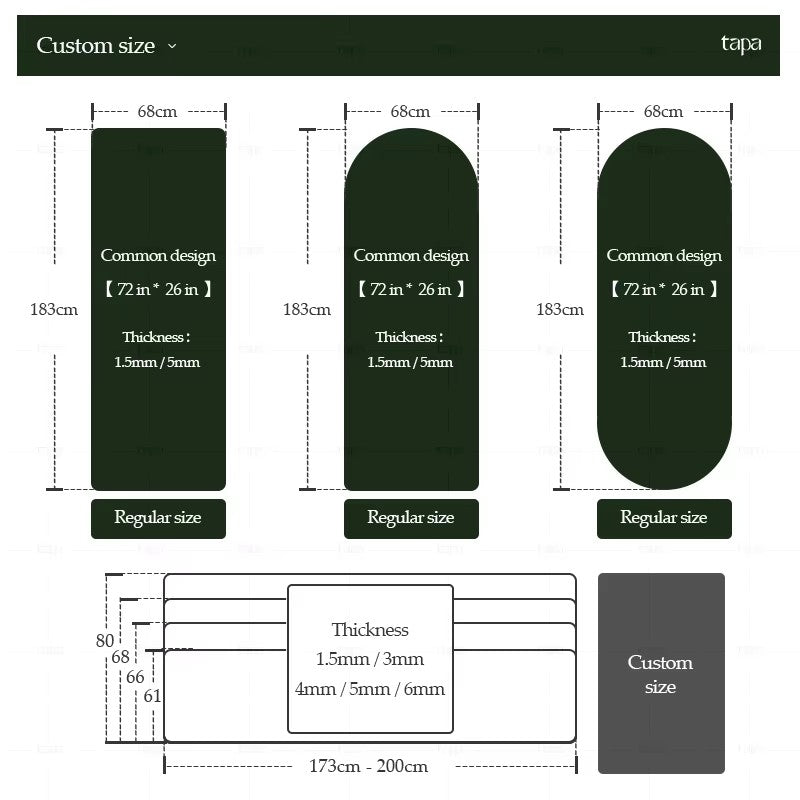 High Quality Natural Rubber Yoga Mat With Body Lines Eco Friendly Absorb Sweat Anti-slip PU Rubber Yoga Mat Custom Service