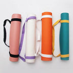Yoga Mat Carry Strap Multiple Colors in Stock Easy to Carry Yoga Mat Cotton Yoga Strap Custom Logo