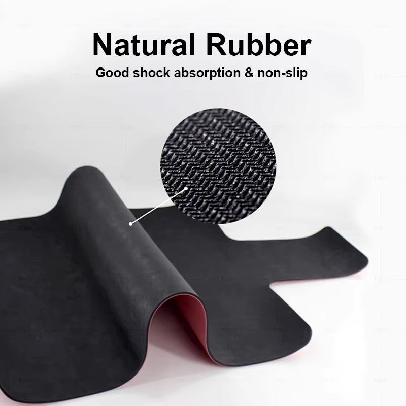 Pilates Reformer Custom Service Non Slip Natural Rubber Pu Suede Pilates Yoga Mat