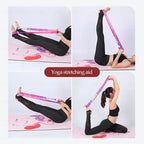 Yoga Mat Carry Strap Multiple Colors in Stock Easy to Carry Yoga Mat Cotton Yoga Strap Custom Logo