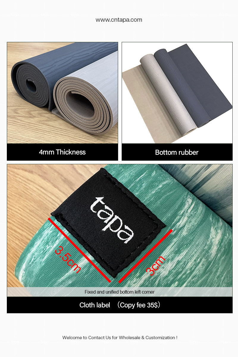 cntapa - NOVA Pure rubber yoga mat 4mm