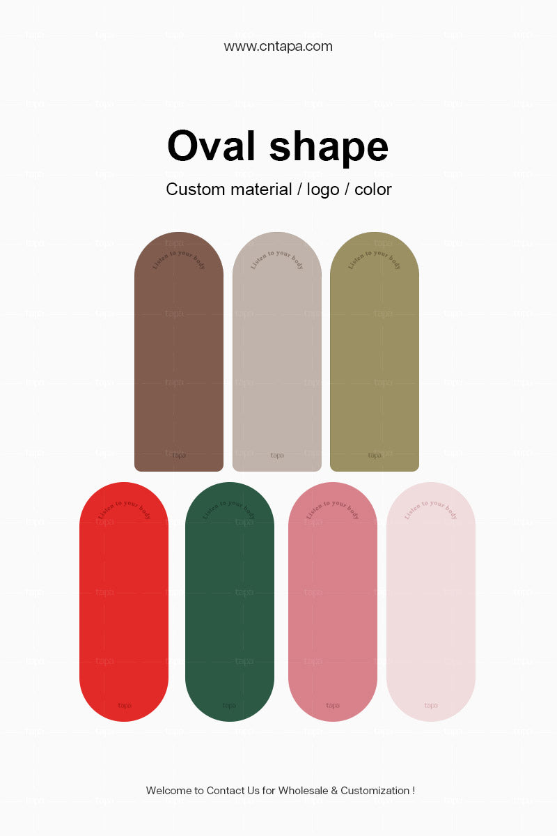 cntapa - Oval Yoga Mat