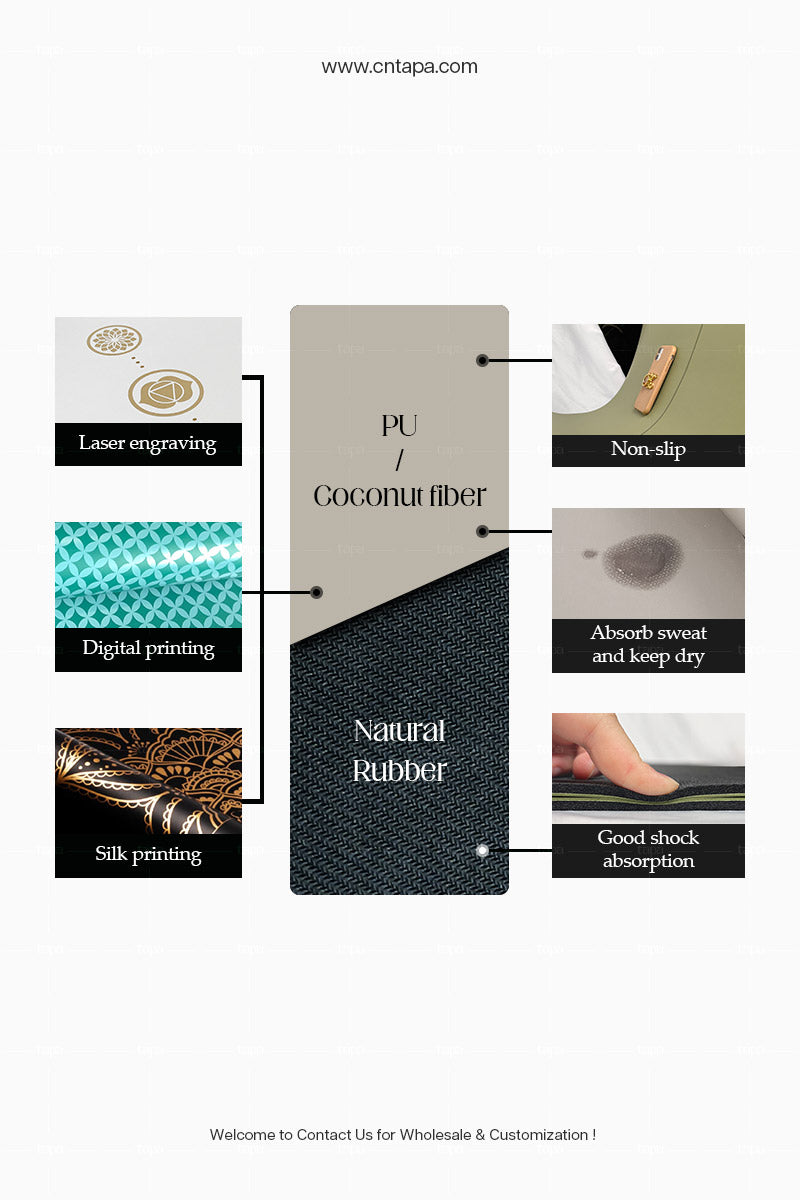 cntapa - Oval Yoga Mat