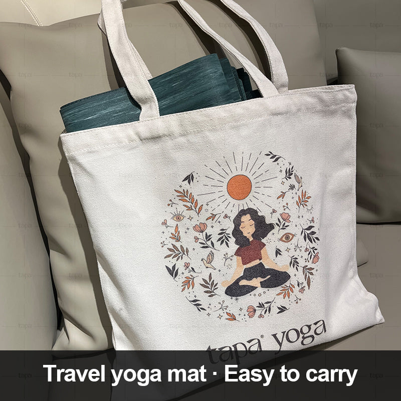 1.5mm Travel Yoga Mat Foldable Outdoor Exercise Portable Light Weight Natural Rubber Yoga Mat Travel